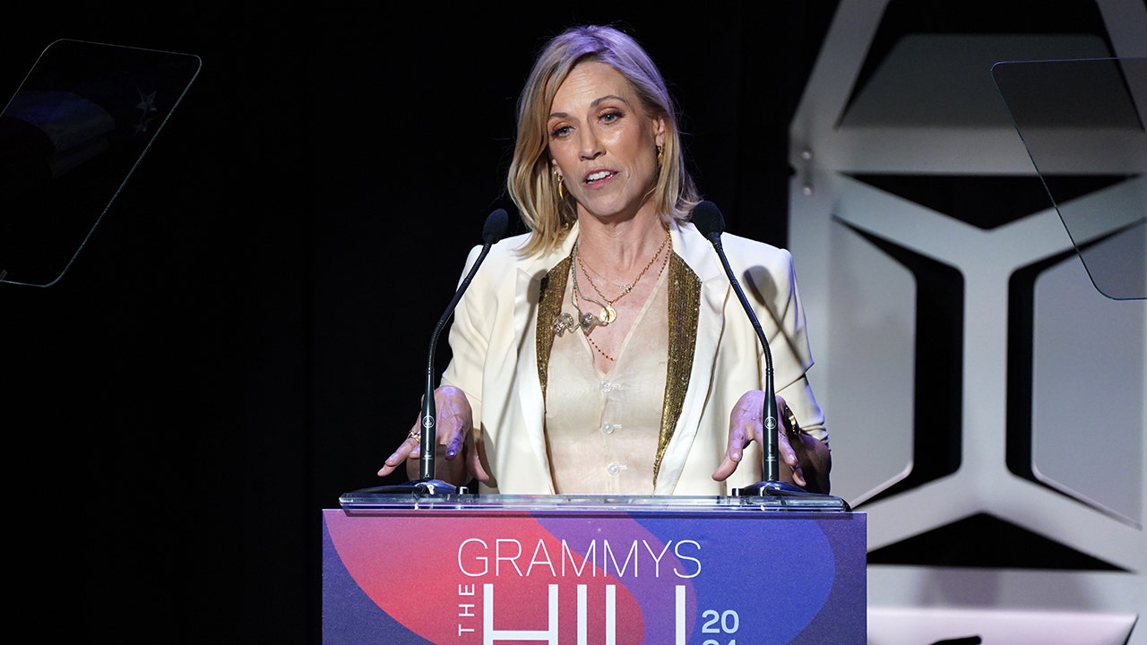 Sheryl Crow speaks onstage during Grammys On The Hill on April 30, 2024 in Washington, D.C. (Leigh Vogel/Getty Images for The Recording Academy)