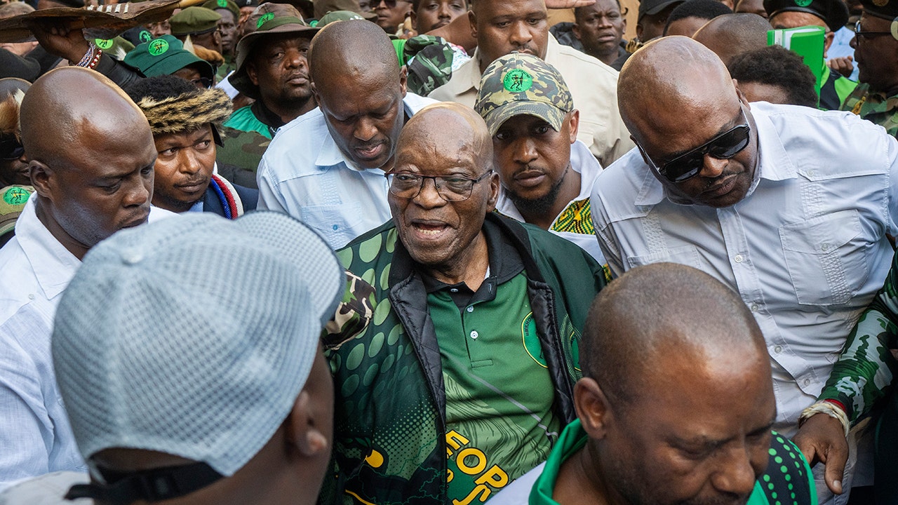 Read more about the article Who is Jacob Zuma, the former South African president disqualified from next week’s election?