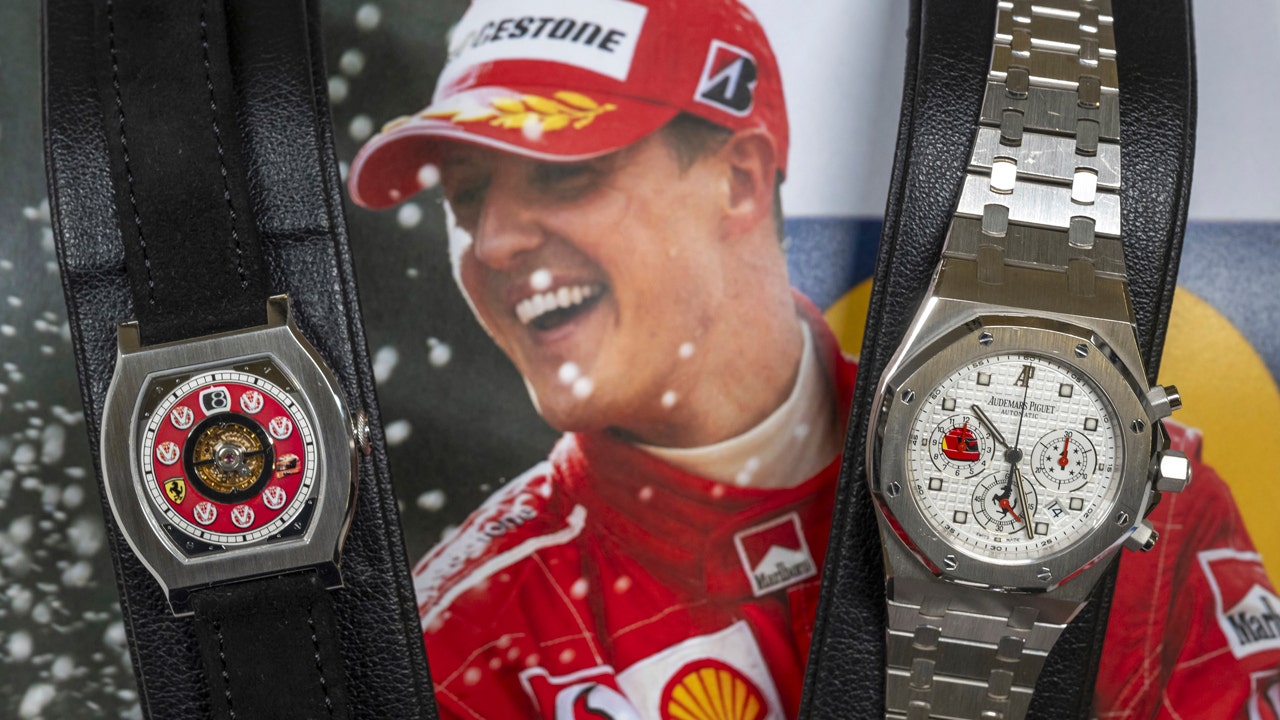 Read more about the article 8 watches owned by F1 great Michael Schumacher fetch more than $4 million at auction in Geneva