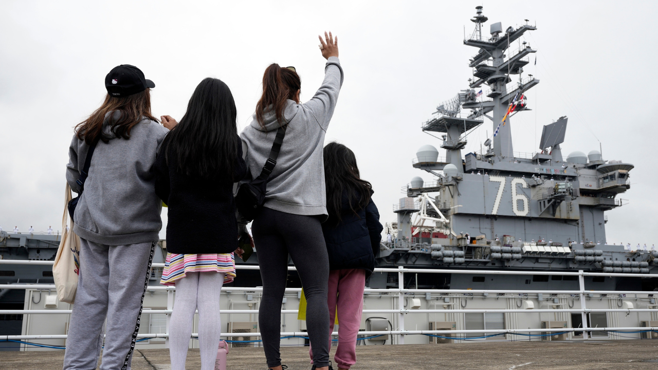 Read more about the article US Navy’s USS Ronald Reagan departs Japan home port after nearly a decade