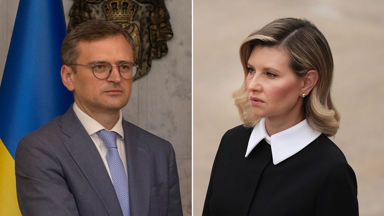 Ukrainian first girl, overseas minister go to Serbia, a Russian ally