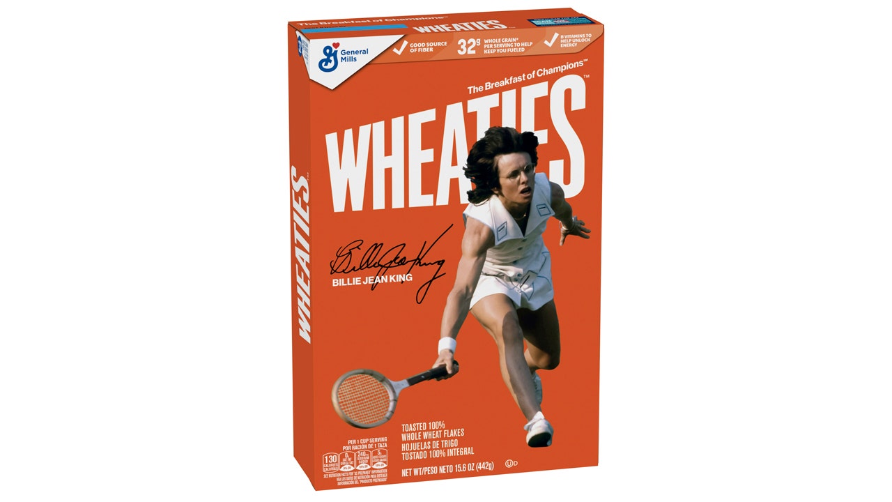 Read more about the article Limited-edition Wheaties box will feature tennis great Billie Jean King