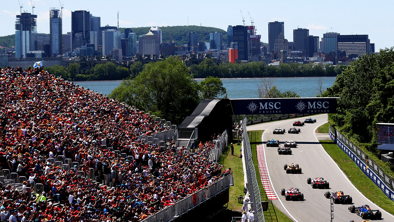 The crowd astatine nan Canada Grand Prix successful 2022