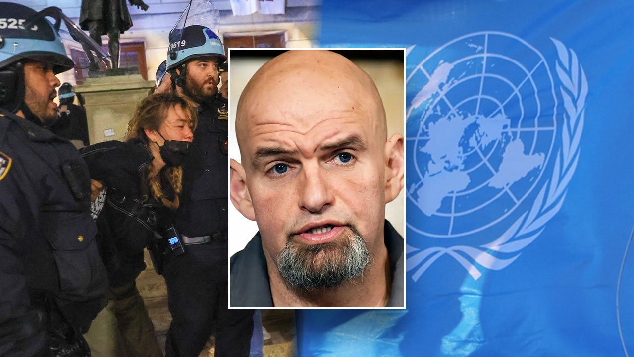 Read more about the article Fetterman blasts UN rights chief for ‘concern’ over anti-Israel agitators while never condemning Hamas