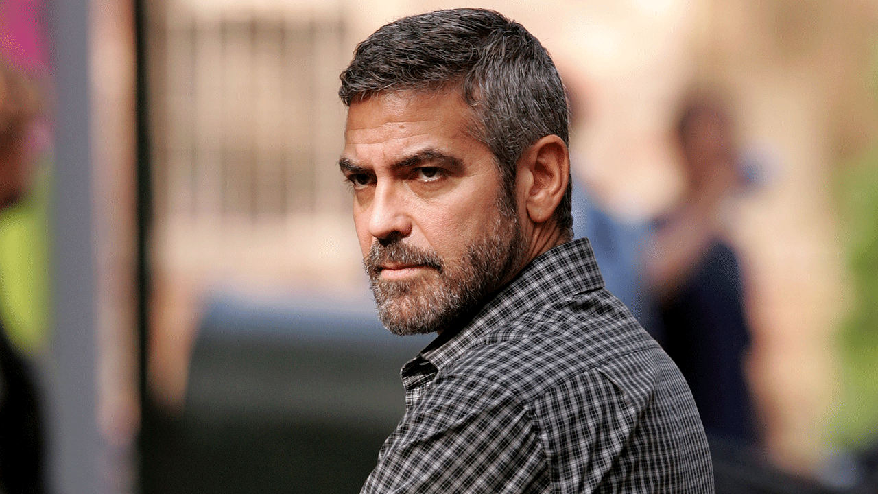 George Clooney en la película "Quemar después de leer" 