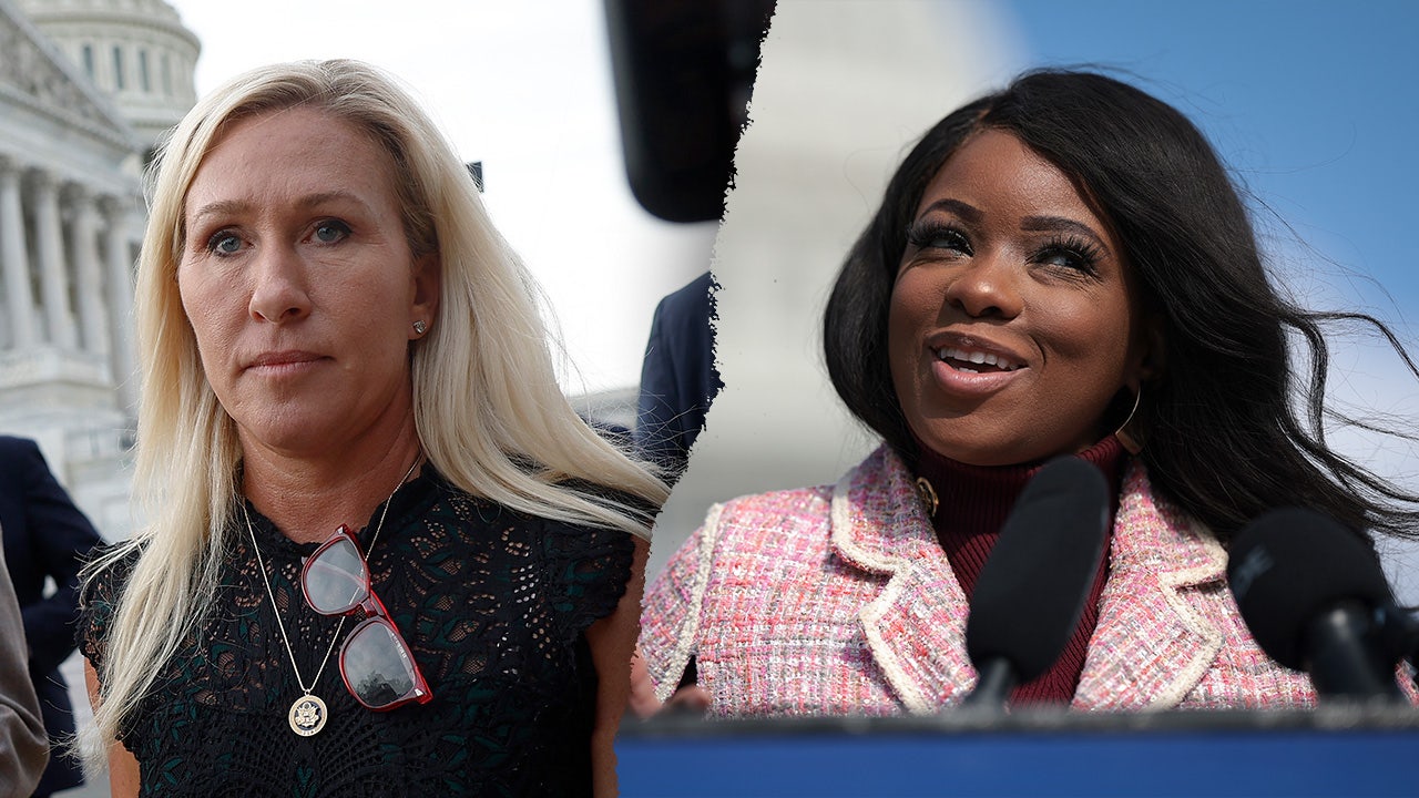 Read more about the article MTG responds to House Dem planning to hawk merchandise using ‘bleach blonde’ insult used against her