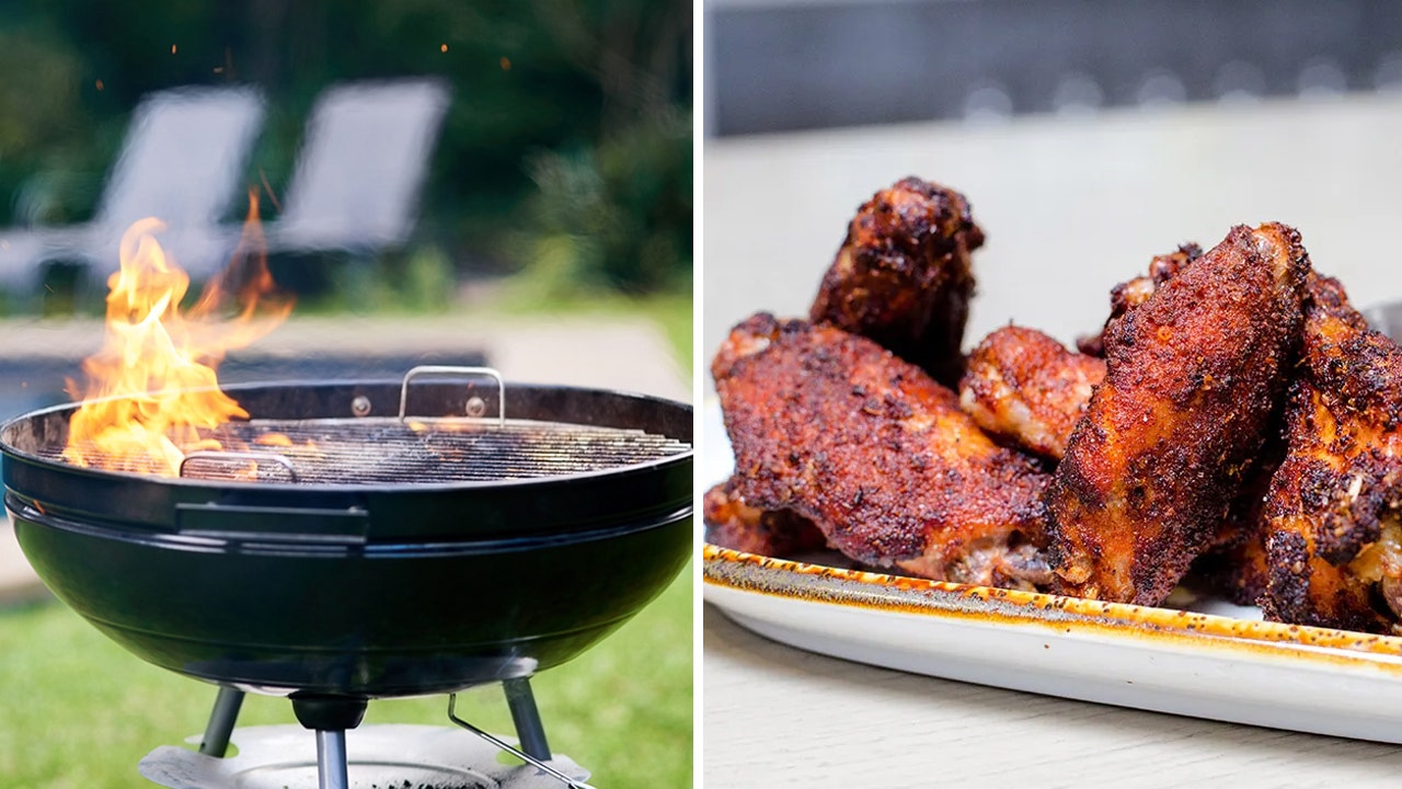 Delicious chicken wings smothered in a flavorful rub are perfect to make for Memorial Day and beyond. Get the recipe that was shared by a Kentucky chef with Fox News Digital. (iStock/Anne H. Evans)