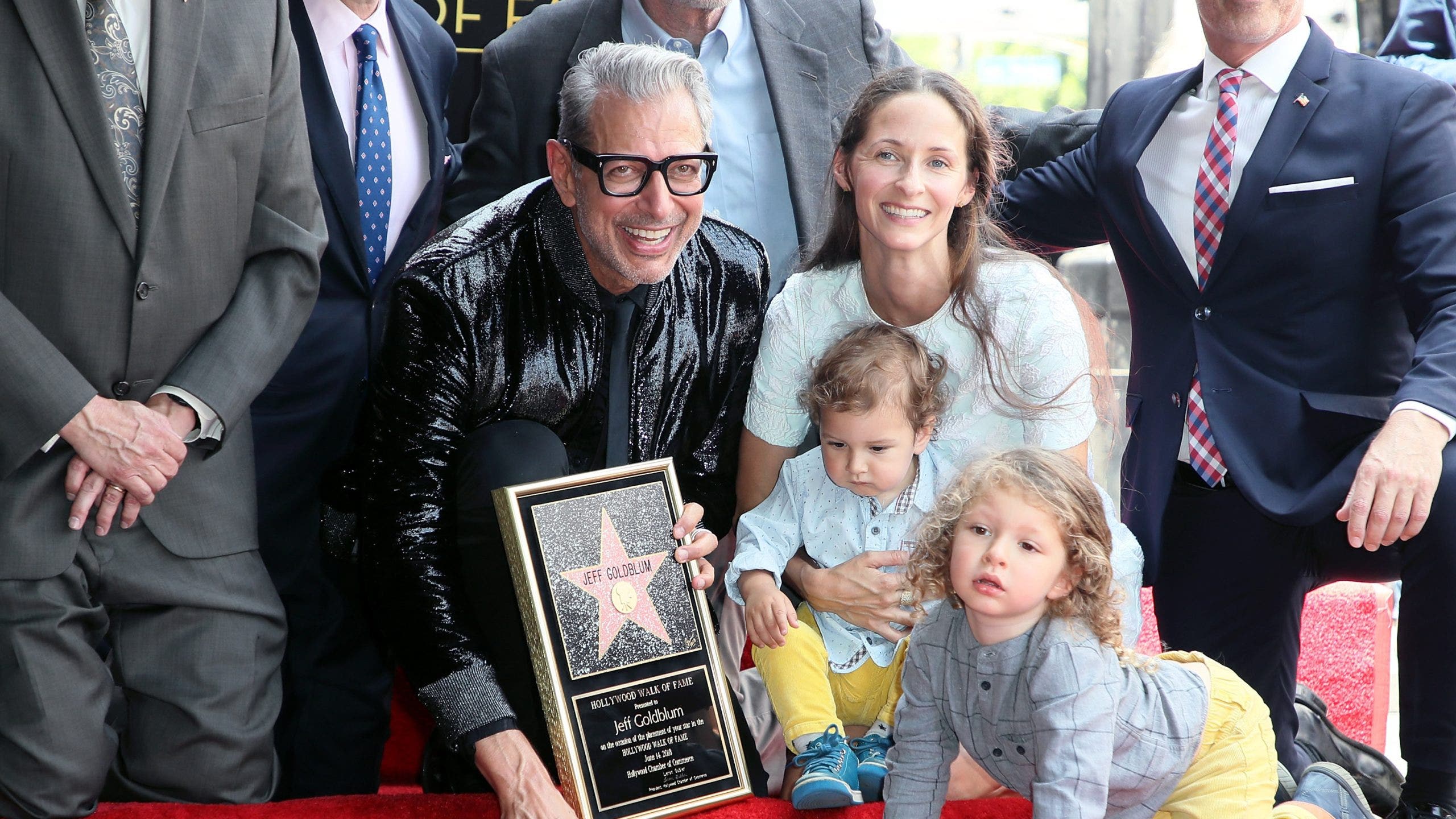 Jeff Goldblum says it's 'important' for his young children to learn independence: 'Row your own boat'