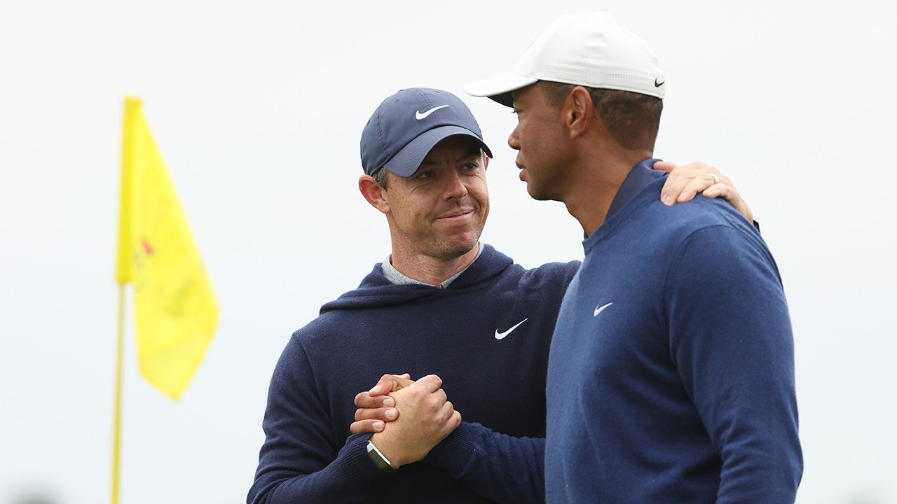 Read more about the article Rory McIlroy denies rift with Tiger Woods but admits to differing views on the future of golf