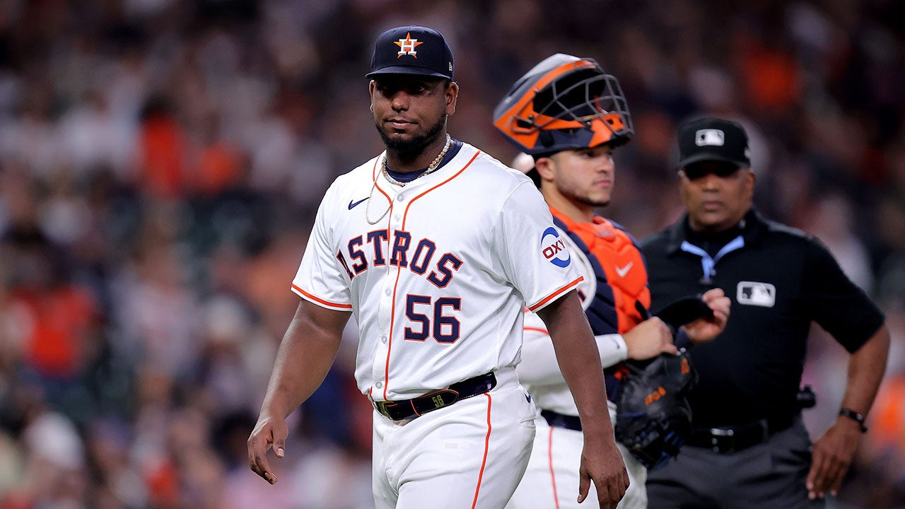 Read more about the article MLB suspends Astros’ Ronel Blanco 10 games with fine after sticky substance ejection
