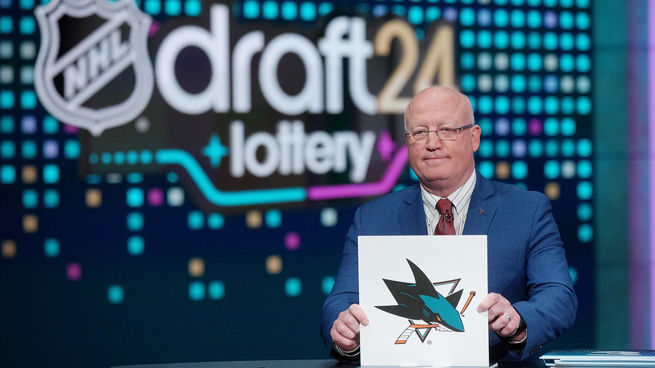 Read more about the article Sharks general manager doesn’t shy away from who first pick will be after winning NHL Draft Lottery