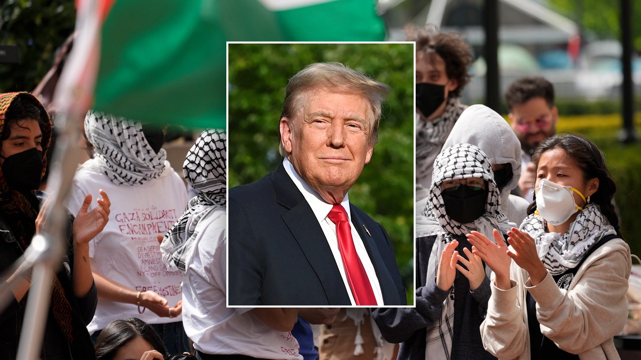 Read more about the article Trump tells NY donors he’ll stop college ‘radical revolution,’ send anti-Israel agitators ‘out of the country’