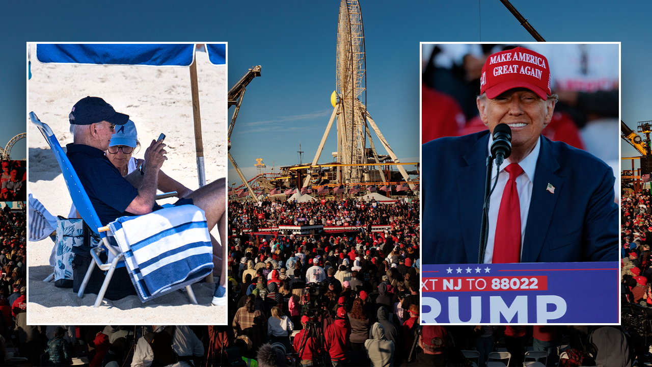 Massive Trump beach rally in deep blue NJ draws stark contrast to Biden’s beach weekend: ‘Biden could never’