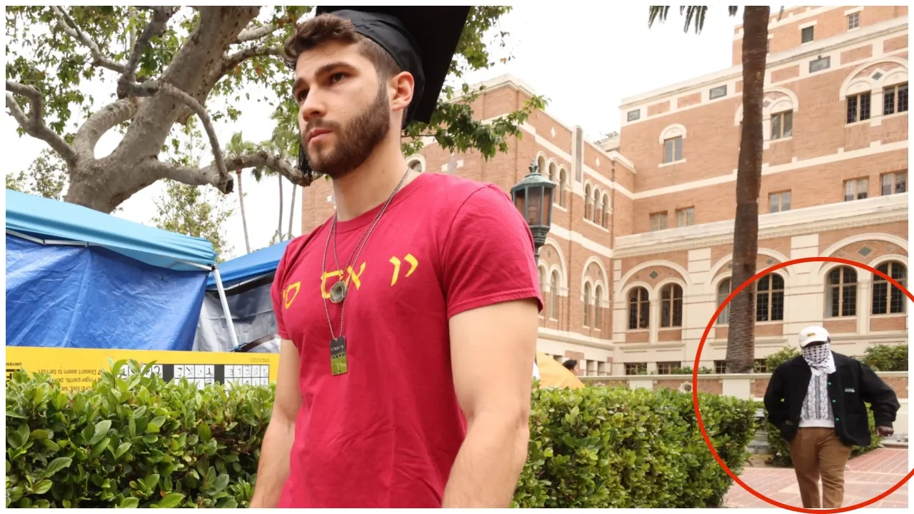 Jewish student defies anti-Israel radicals who 'stalked' him on California campus: Won't be 'silenced'
