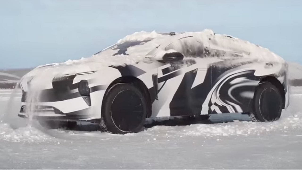 This $112K luxury EV from China can shake and jiggle off snow