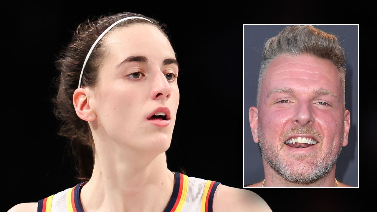Read more about the article Pat McAfee refers to Caitlin Clark as ‘White b—-,’ slams critics for saying race reason for her popularity