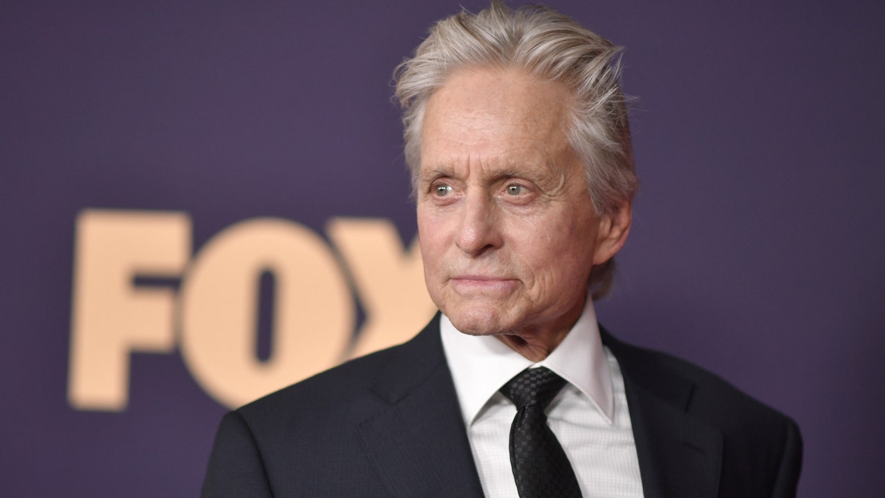 Actor Michael Douglas visits Israel in solidarity