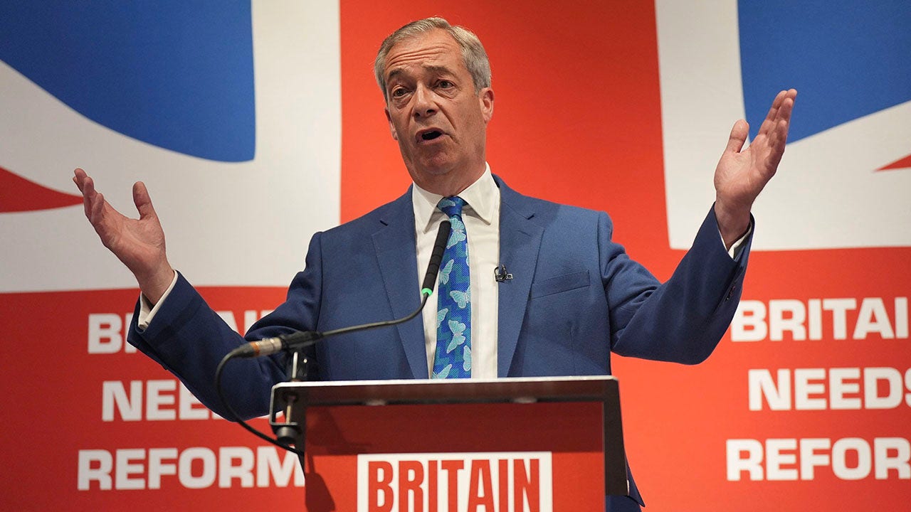 Read more about the article Former Brexit leader Nigel Farage is running in UK election, wants to ‘make Britain great again’