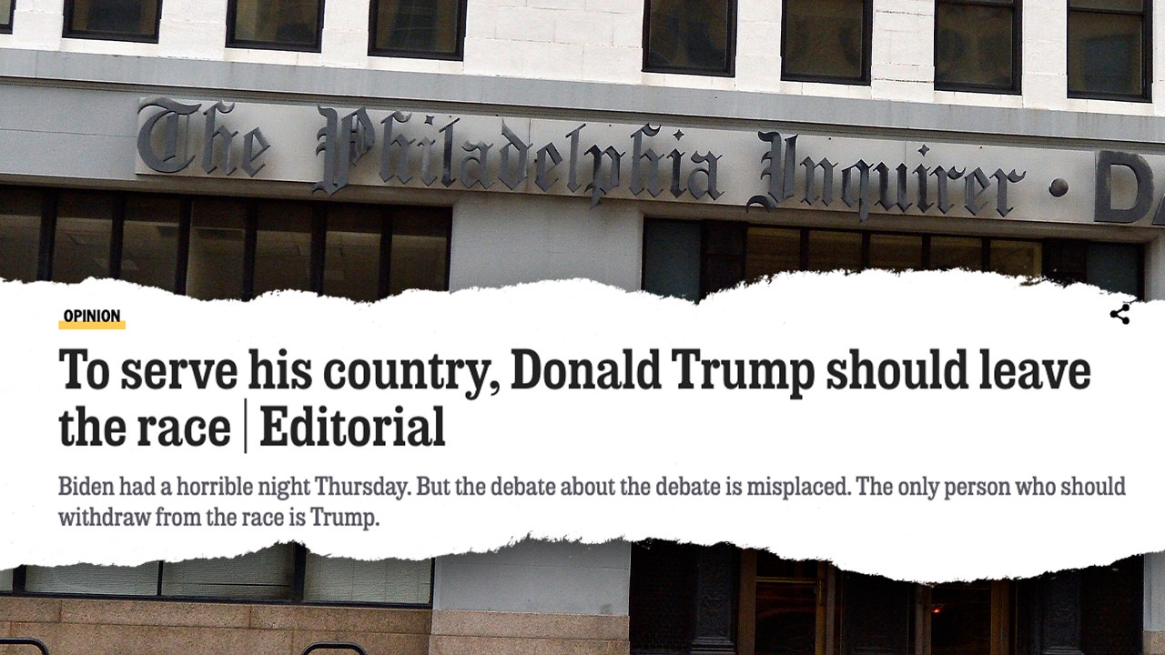 Philadelphia Inquirer Calls on Donald Trump to Drop Out After Debate