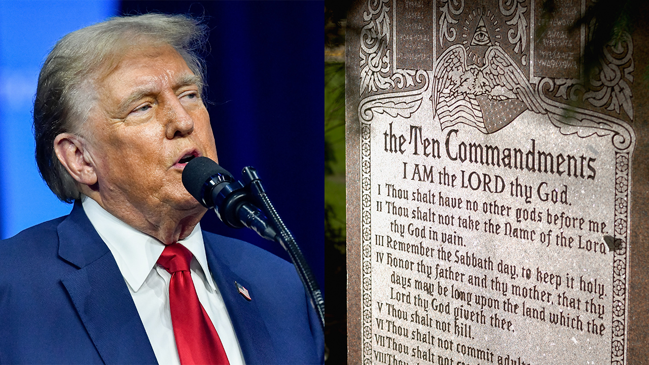 Read more about the article Trump champions Ten Commandments in public schools: ‘Religious revival’