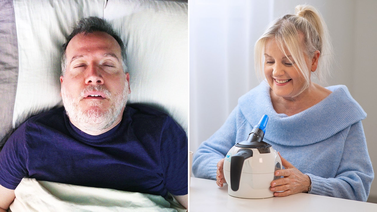 Alguns pacientes com apnéia do sono observam melhora com um novo dispositivo respiratório