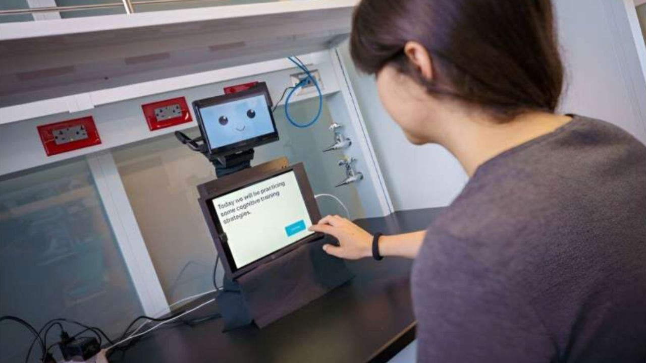 Carmen AI robot (University of California San Diego)