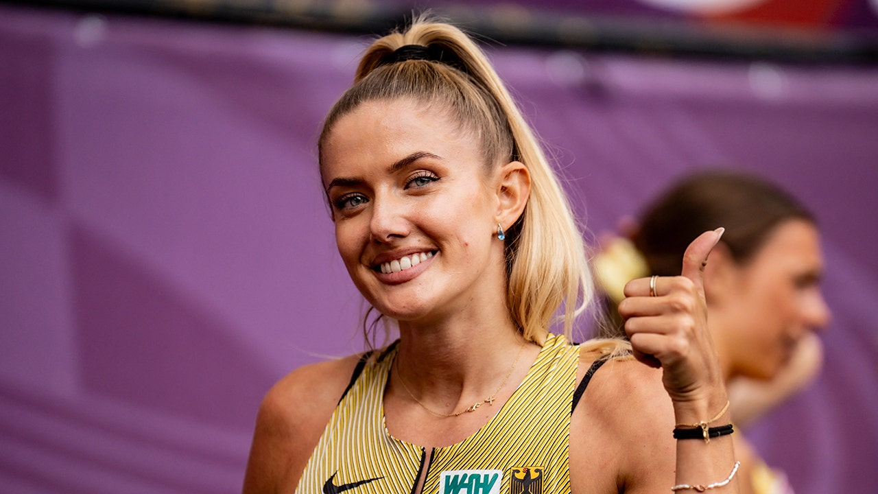 Alica Schmidt, track star known as ‘world’s sexiest athlete,’ emotional as she learns Olympics fate