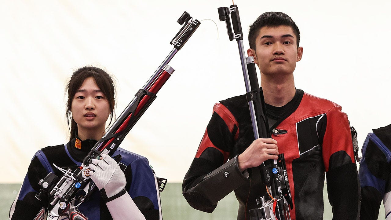 China wins Paris Olympics’ 1st gold medal; defeat South Korea in shooting competition