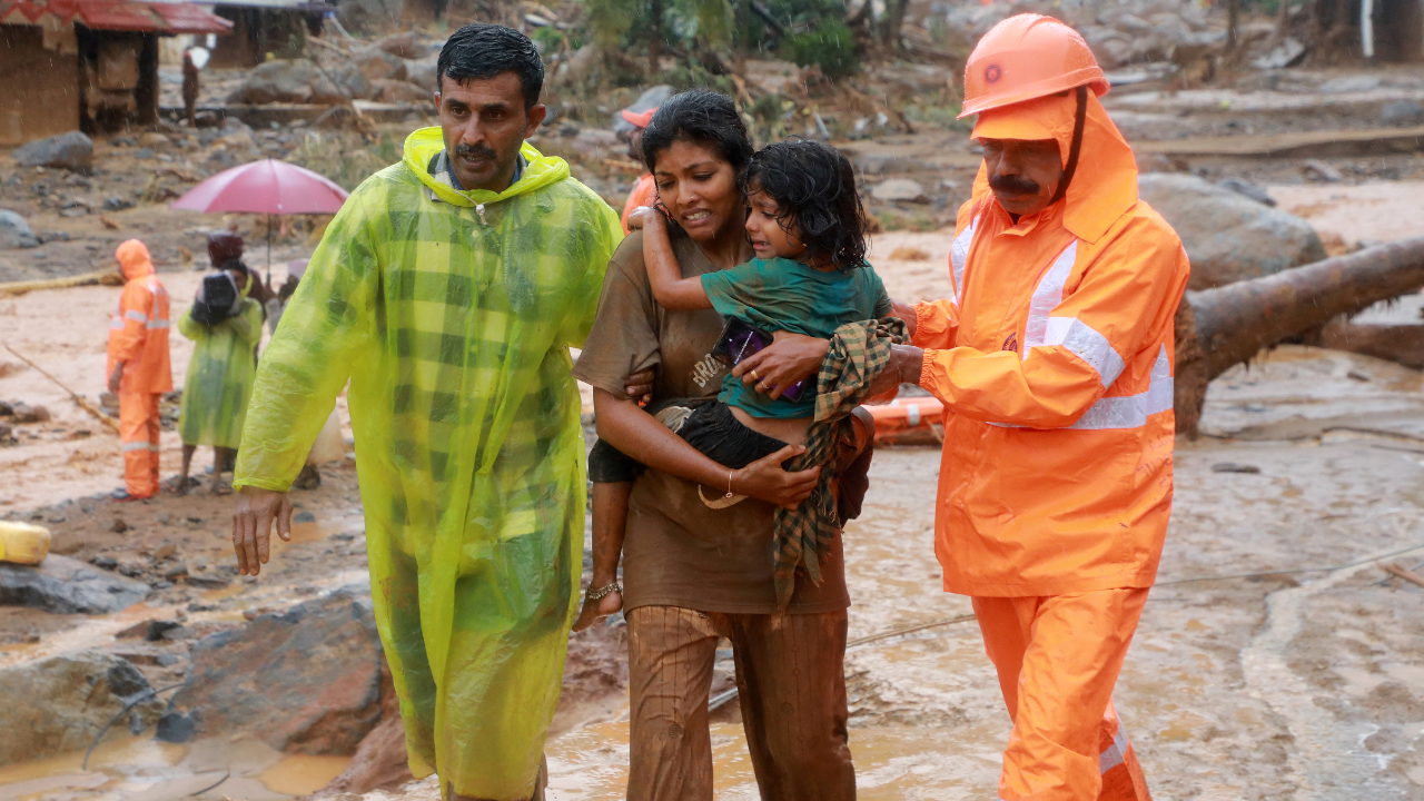 More than 50 dead, many missing after landslides devastate India’s Kerala