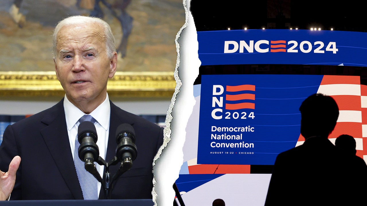 Democratic delegates shift spotlight to Kamala Harris following Biden’s 2024 dropout decision