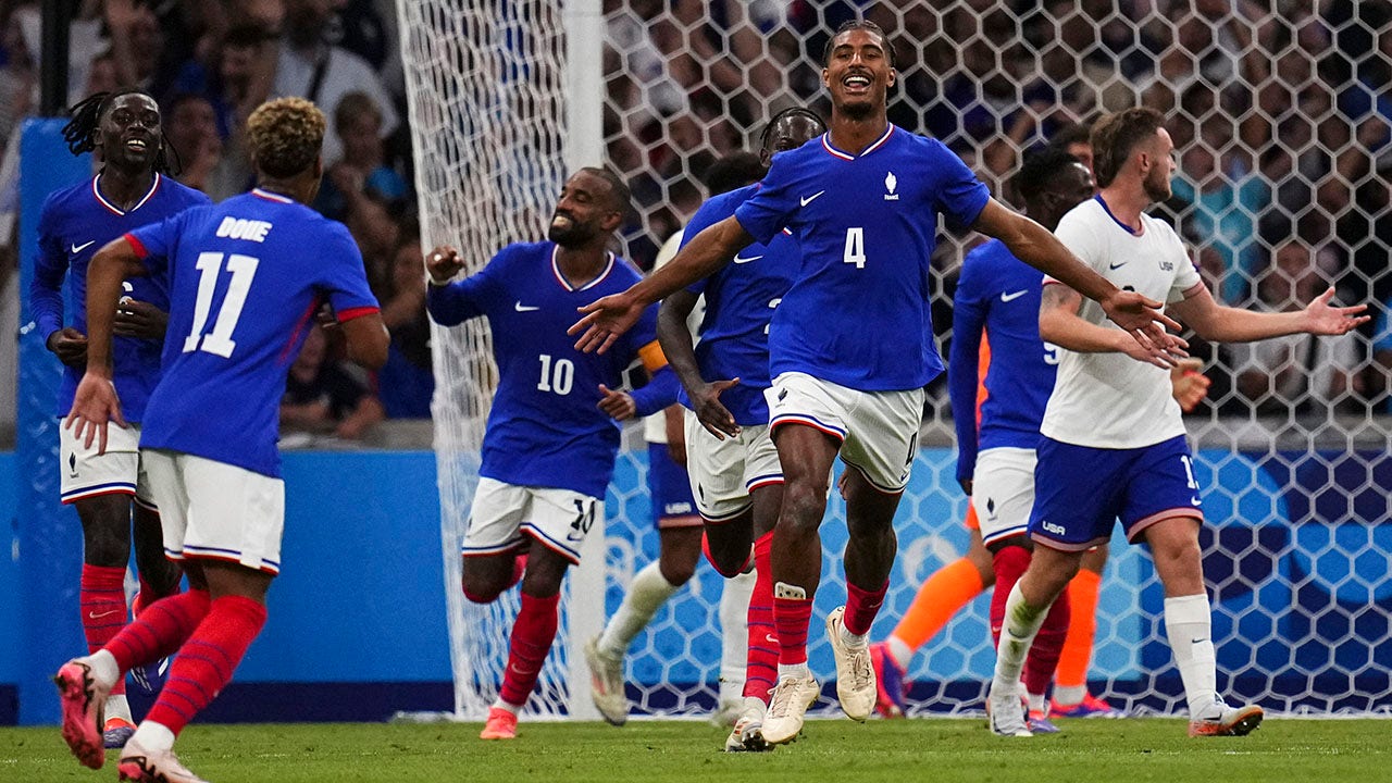 France routs US men’s soccer team to kickoff Paris Olympics