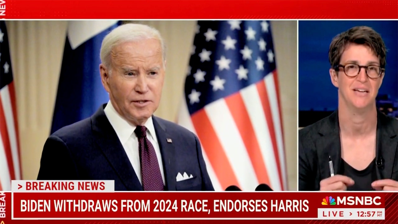 Liberal media members jubilant as Biden drops out, race against Trump resets: 'What a man, what a patriot'