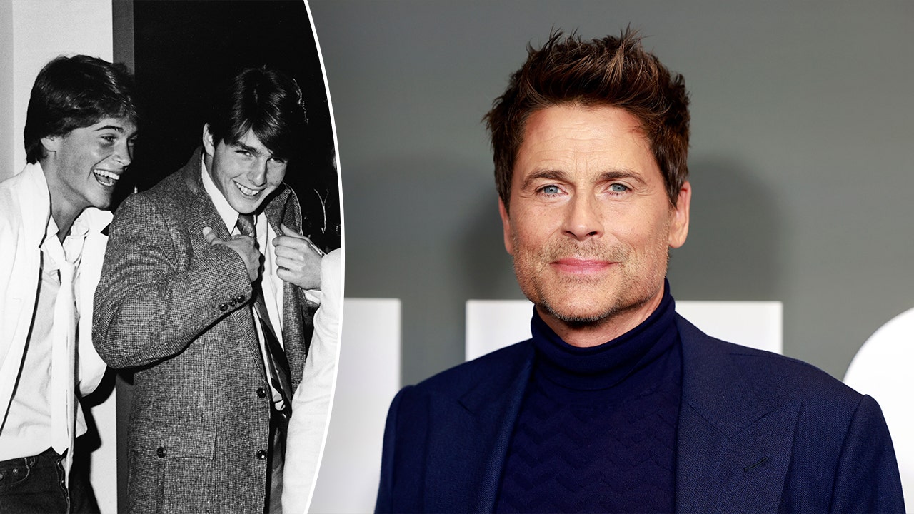 Rob Lowe says 'competitive' Tom Cruise knocked him out boxing: 'His eyes just went black'