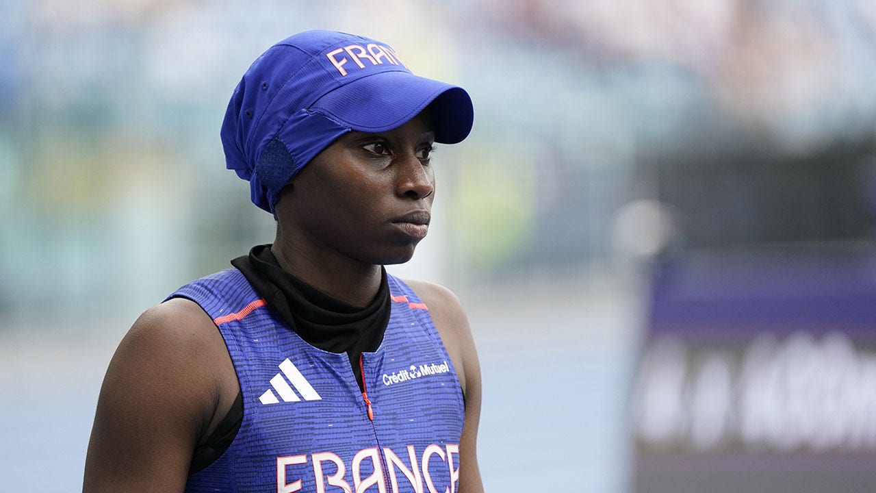 French sprinter Sounkamba Sylla says she's prohibited from Paris Olympics' opening ceremonies over hijab