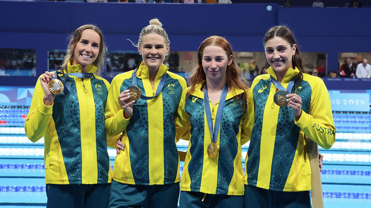 Paris Olympics broadcaster removed from coverage over remark about Australian women’s swim team