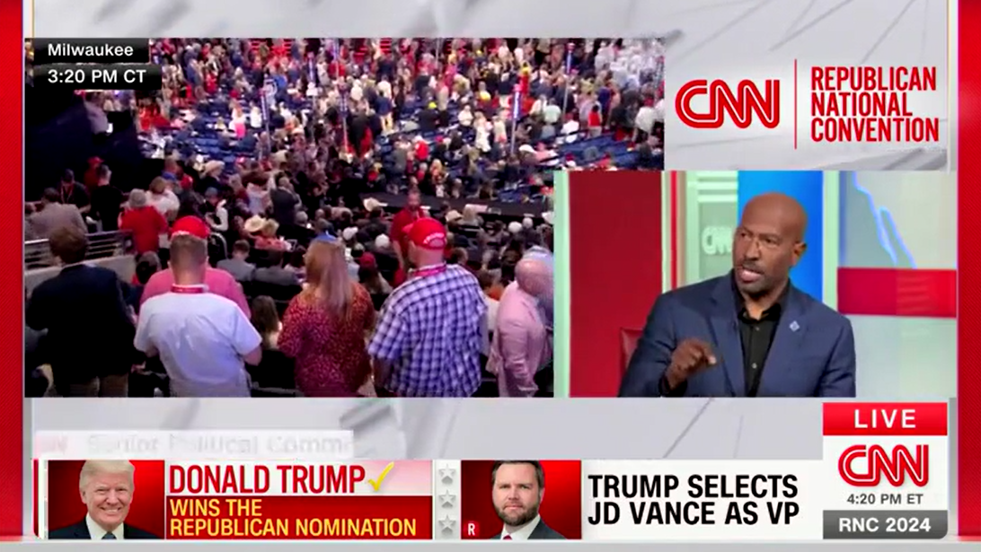 Van Jones condemns Trump's VP pick JD Vance as a 'horror on the world stage,' a 'dangerous virus'