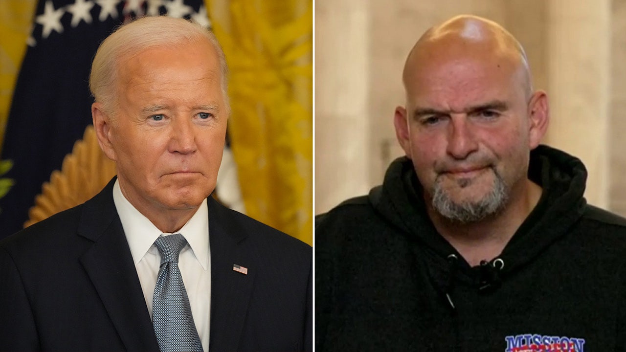 Fetterman doubles down on support for Biden amid calls for him to withdraw: ‘He’s been a great president’