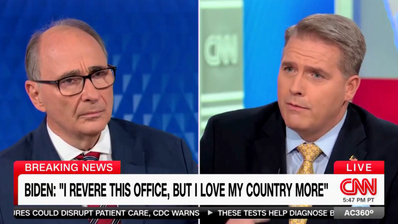 CNN commentator presses David Axelrod on Biden's forced campaign exit ...