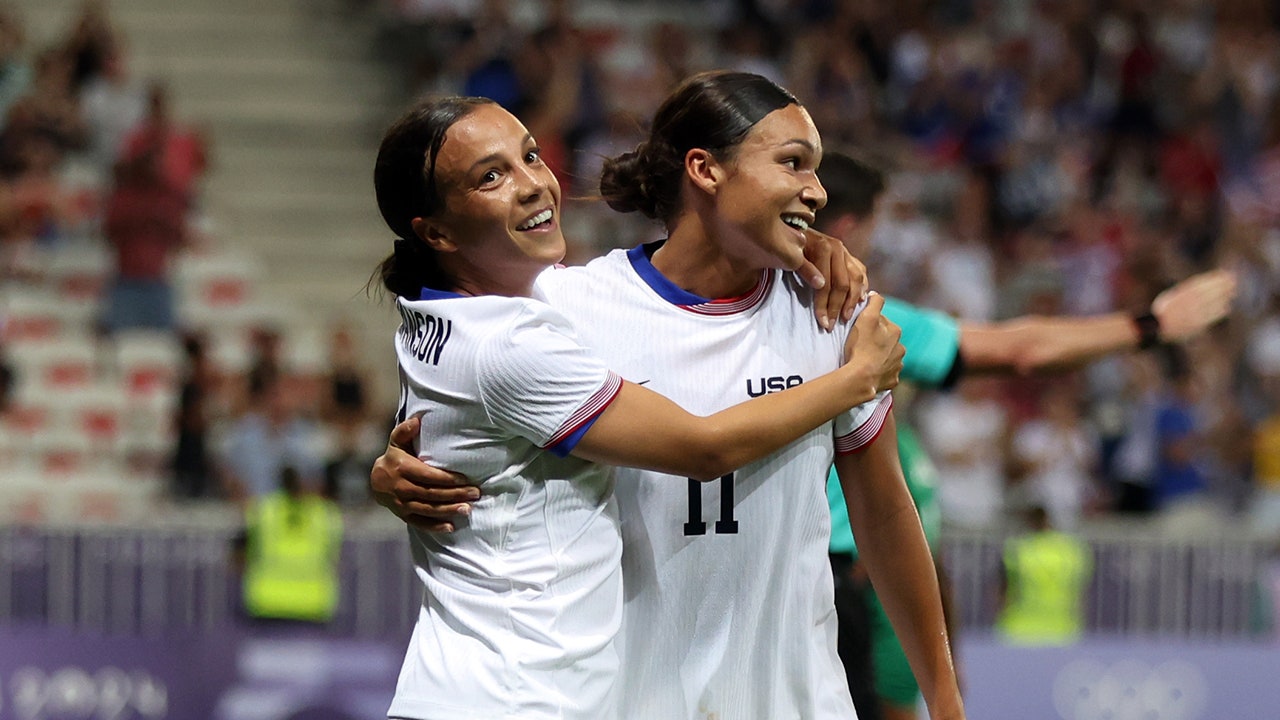 United States women’s soccer team gets dominant win in first game of Paris Olympics