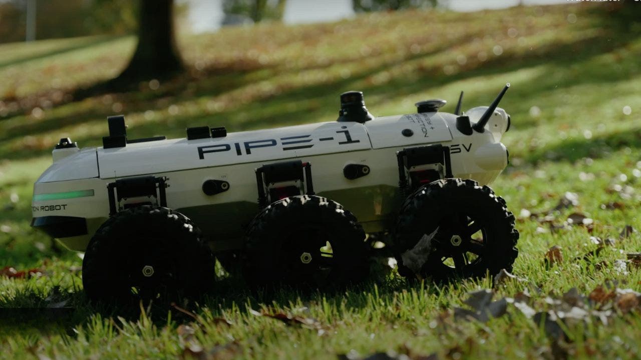 The 6-wheeled robot that checks out dangerous situations so humans don ...