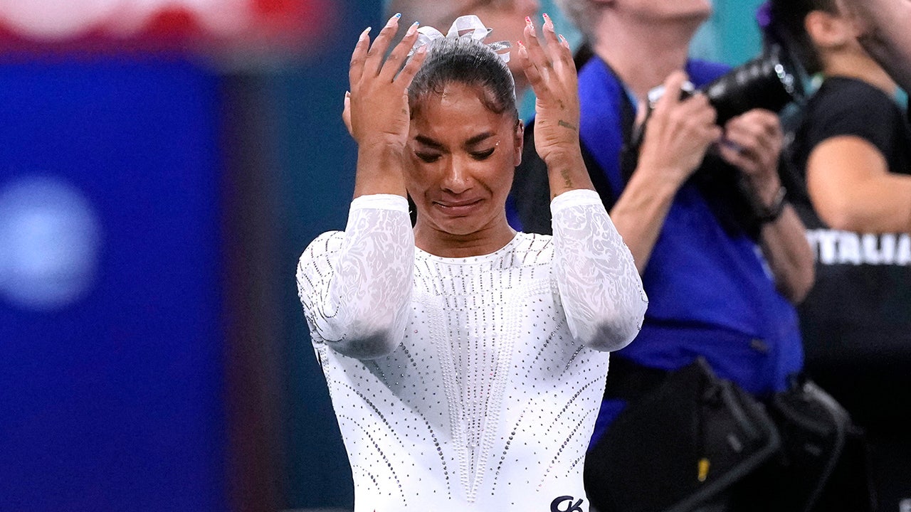 Jordan Chiles sobs on stage over losing Olympic medal: ‘It’s about my skin color’