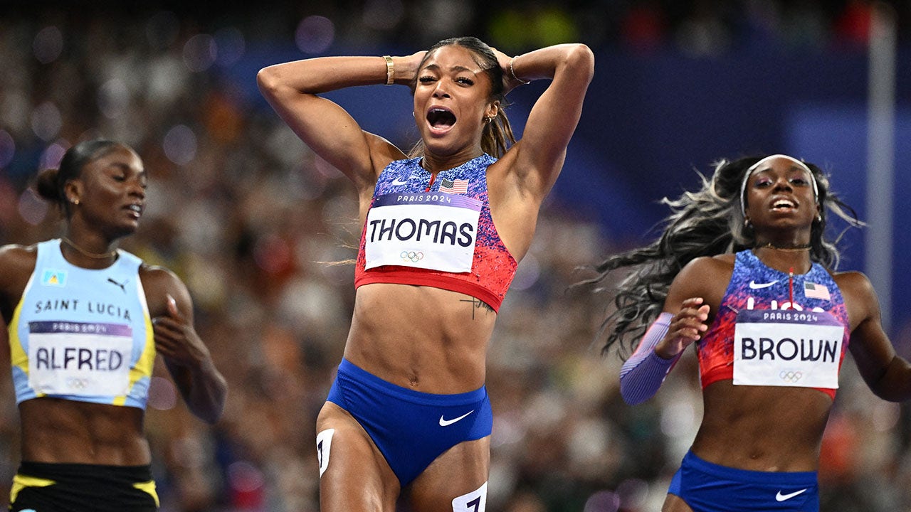 American Gabby Thomas wins gold in women’s 200-meter final