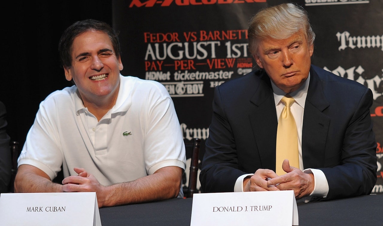 Mavericks co-owner Mark Cuban says he supported Trump in 2015 when ‘I didn’t think he had a chance’