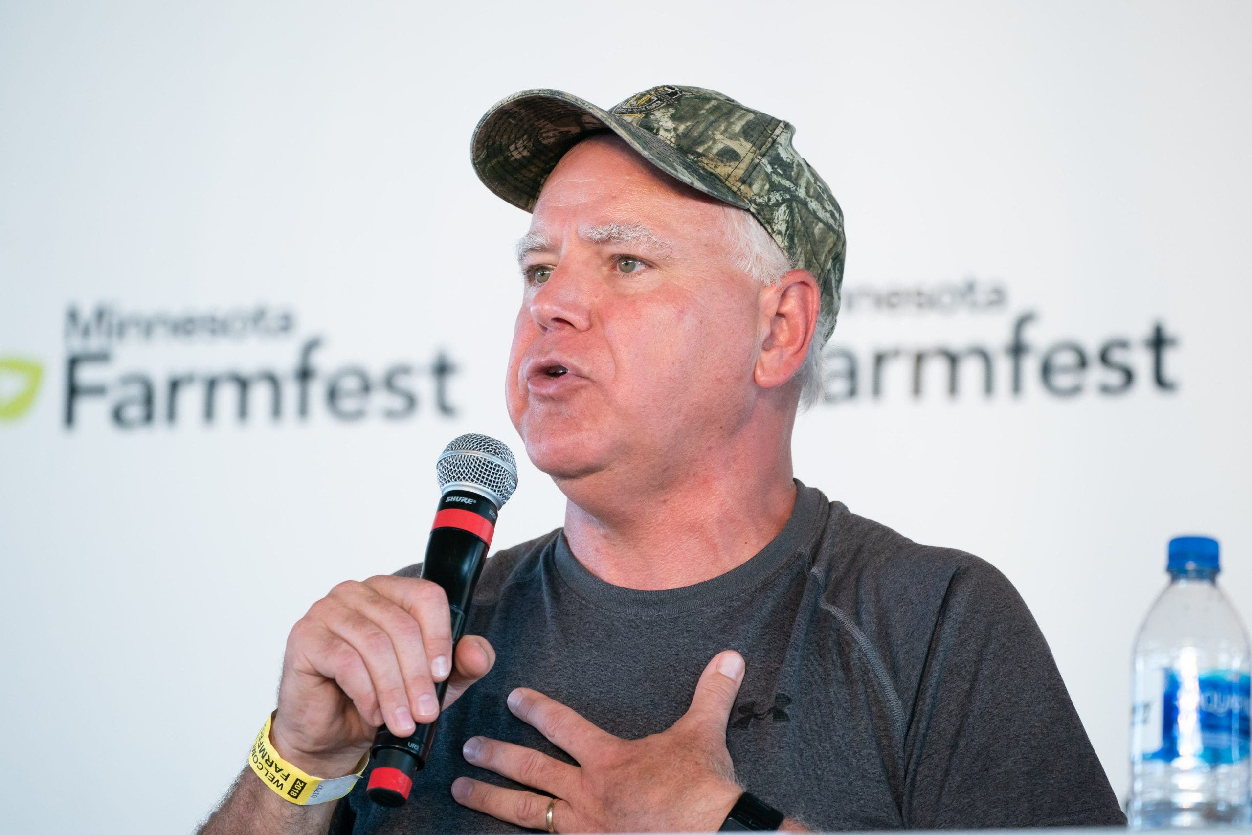 Viral Harris-Walz camo hat raises  million, draws NRA scorn