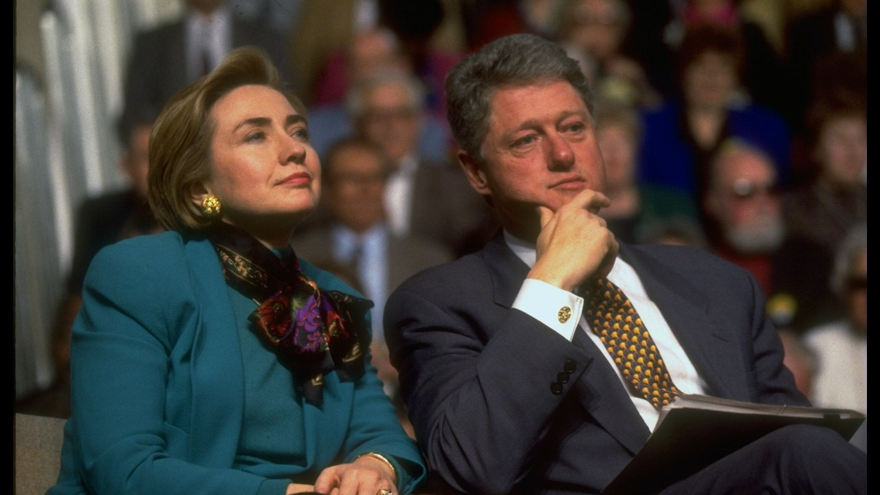 Bill Clinton at the party convention in Chicago: The former president, who signed a tough crime-fighting law in 1994, speaks to the softened party