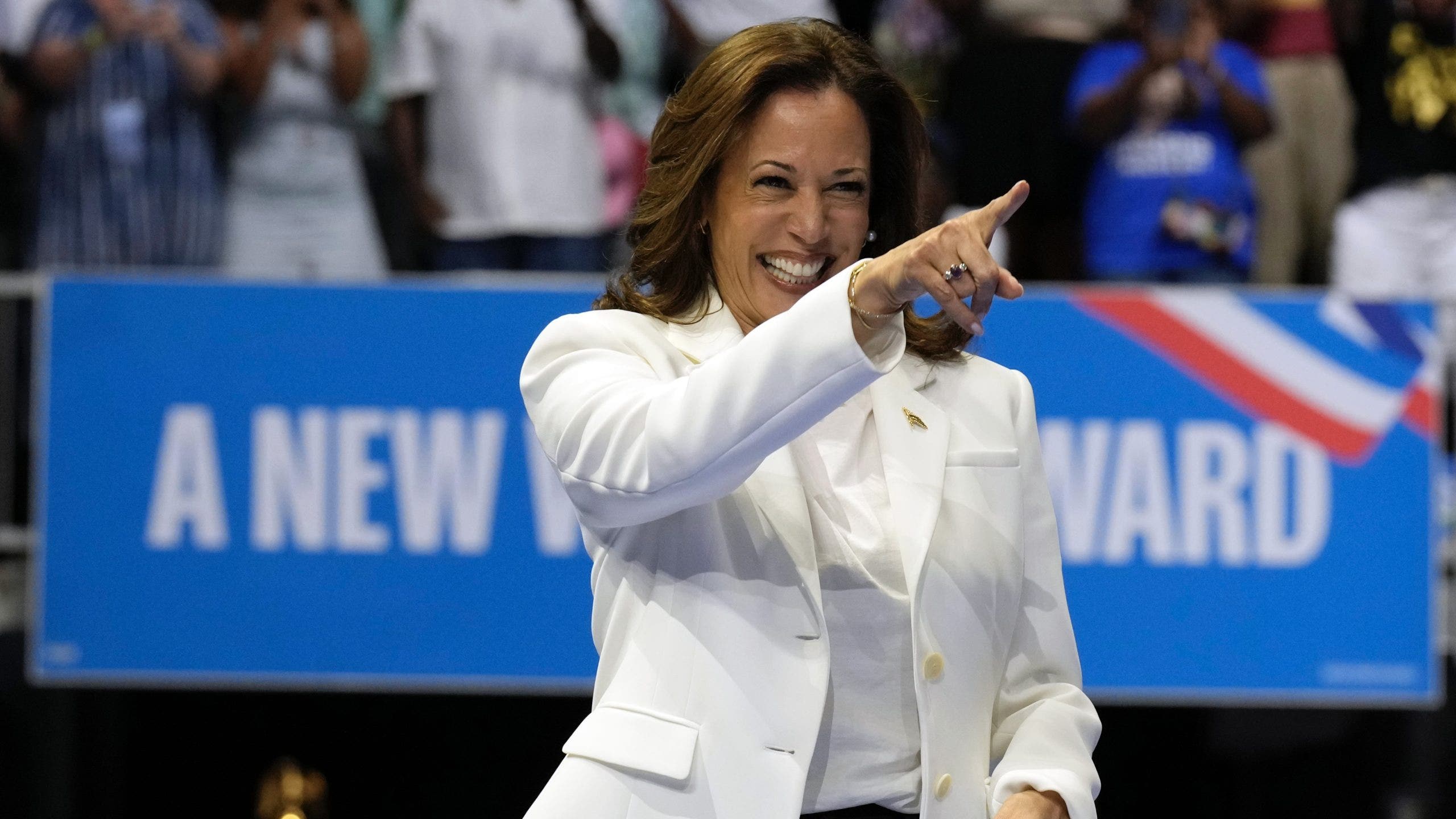 In bruising battle with Trump, Harris urges supporters to not 'pay too much attention to the polls'