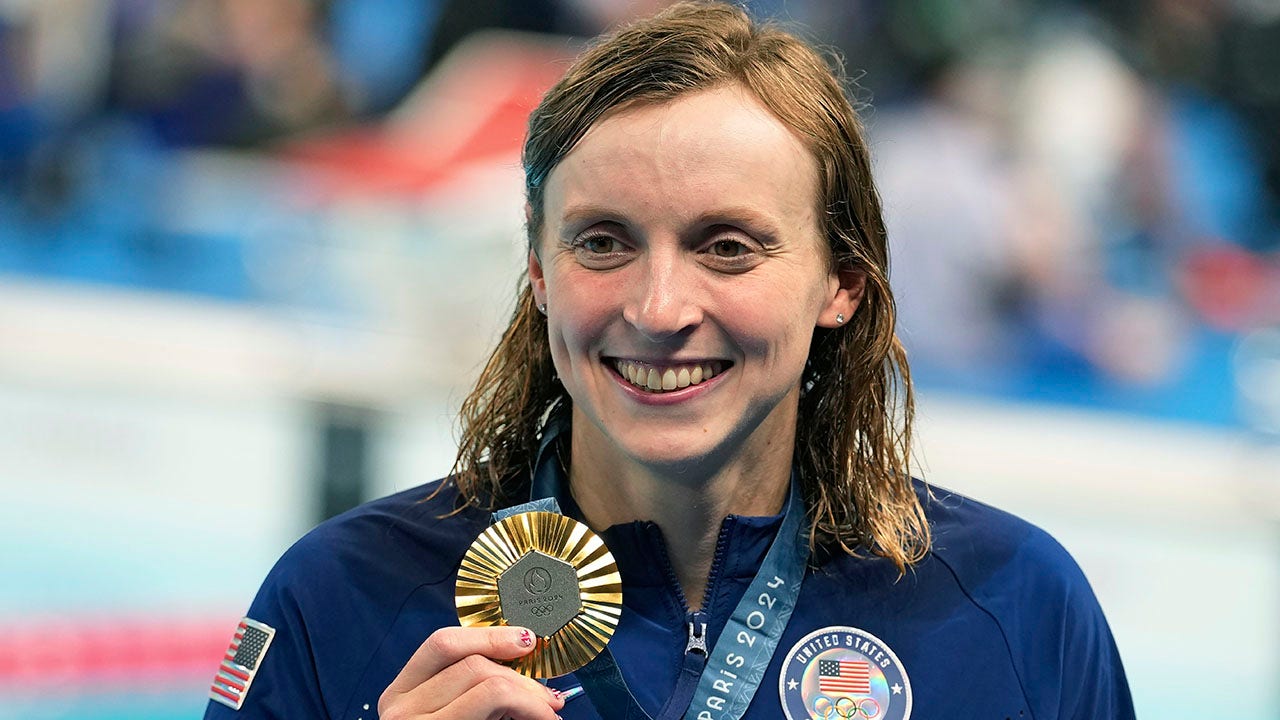 Katie Ledecky ‘dreading’ post-Paris Olympics break after latest dominance in pool