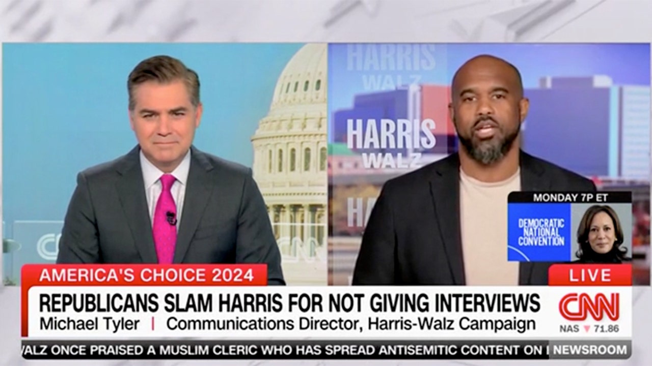 CNN host presses Harris camp on her avoiding media: ‘Would it kill you guys to have a press conference?’