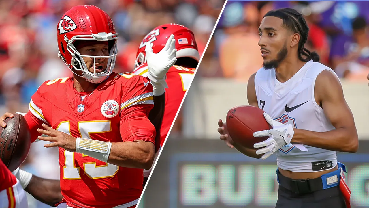 Flag football quarterback says he’s better than Patrick Mahomes at the sport because of his ‘IQ of the game’