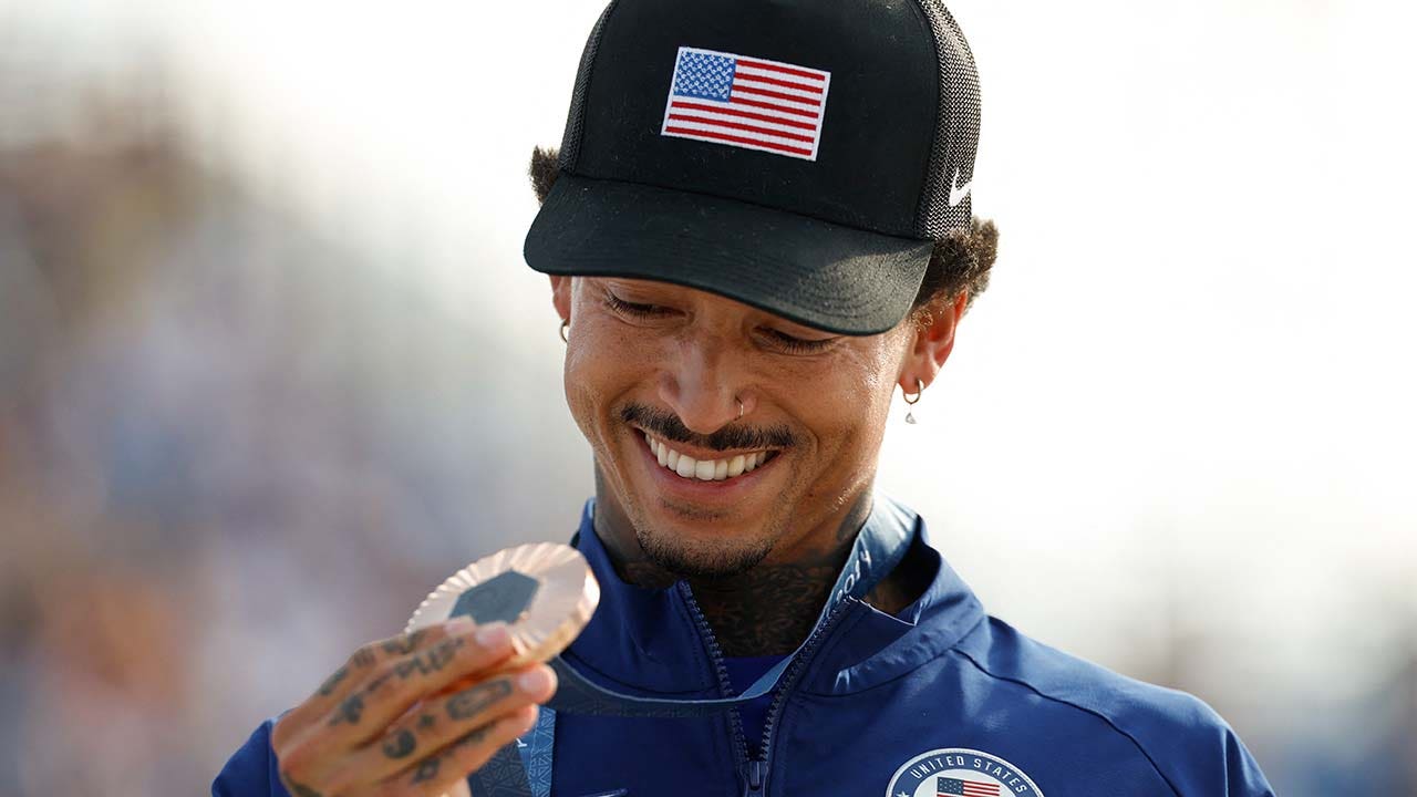 US skateboarder Nyjah Huston reveals bronze medal's deterioration: 'Not as high quality as you would think'